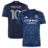 Adidas Maximiliano Moralez New York City FC 2026 The All Nations Kit Replica Jersey Blue