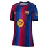 Nike Barcelona 2026/27 Home Stadium Replica Custom Youth Jersey Red