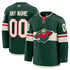 Selfika Fanatics Minnesota Wild Home Premium Jersey Green