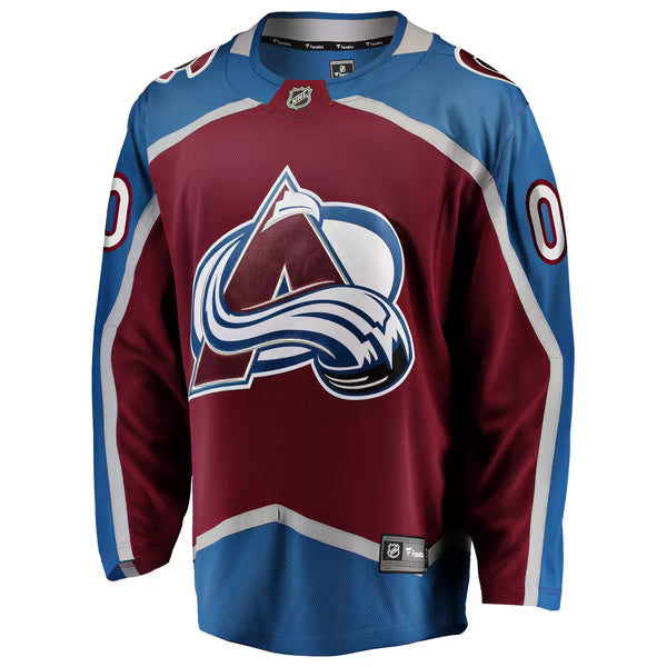 Selfika Colorado Avalanche Fanatics Home Breakaway Custom Jersey