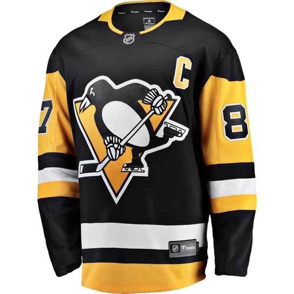 Selfika Sidney Crosby Pittsburgh Penguins Fanatics Captain Home Jersey