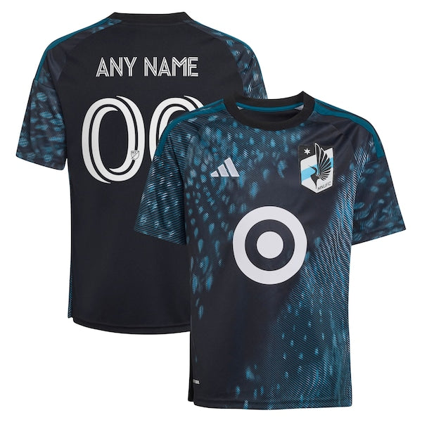 Adidas Minnesota United FC 2026 The Decade Kit Replica Custom Jersey Black