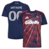 Adidas New England Revolution 2026 Independence Day Replica Custom Jersey Blue