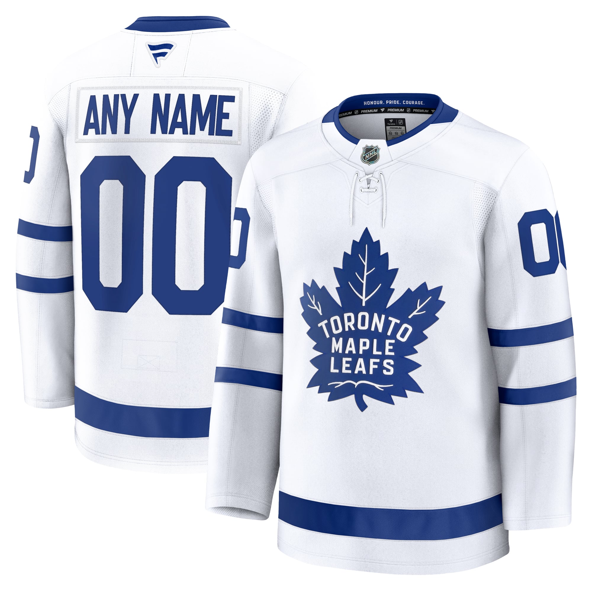 Selfika Fanatics Toronto Maple Leafs Away Custom Jersey