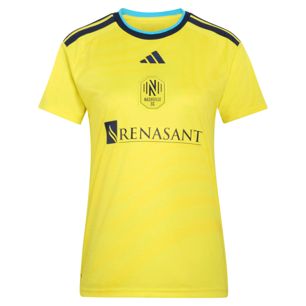 Adidas Nashville SC 2026 The Reverb Kit Replica Custom Jersey Yellow