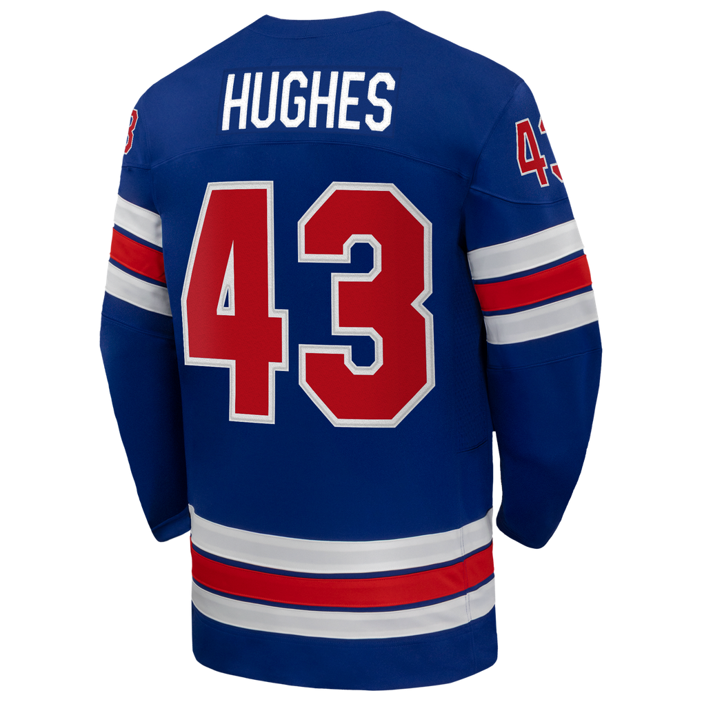 Selfika Nike Quinn Hughes US Hockey 2026 Home Jersey