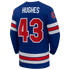 Selfika Nike Quinn Hughes US Hockey 2026 Home Jersey