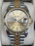 Selfika™ Men's Two Tone Champagne Automatic Watch 126333