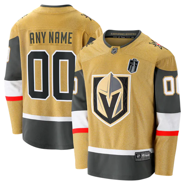 Selfika Vegas Golden Knights Fanatics 2026 Stanley Cup Final Breakaway Jersey
