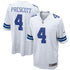 Nike Dak Prescott Dallas Cowboys Game Jersey White