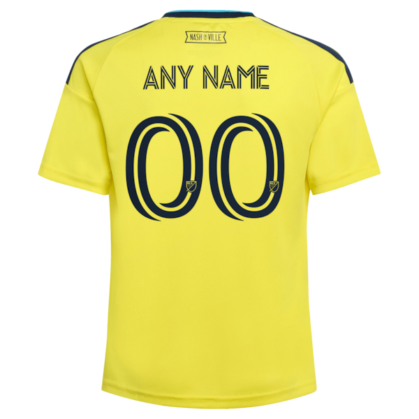 Adidas Nashville SC 2026 The Reverb Kit Replica Custom Jersey Yellow