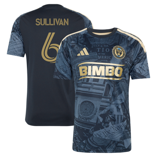 Adidas Cavan Sullivan Philadelphia Union 2026 1776 Kit Replica Jersey Navy