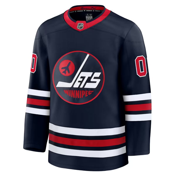 Selfika Winnipeg Jets Fanatics Alternate Premium Custom Jersey