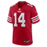 Kurtis Rourke San Francisco 49ers Nike Team Game Jersey - Scarlet