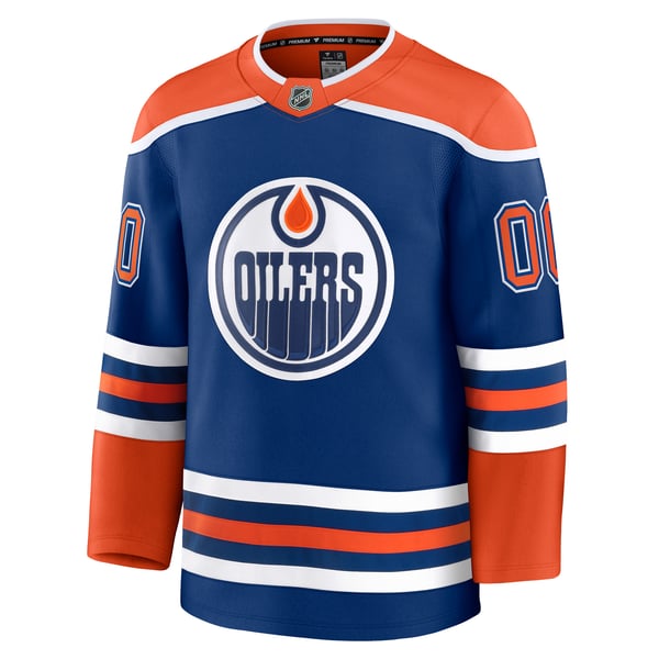 Selfika Edmonton Oilers Fanatics Home Premium Jersey Royal
