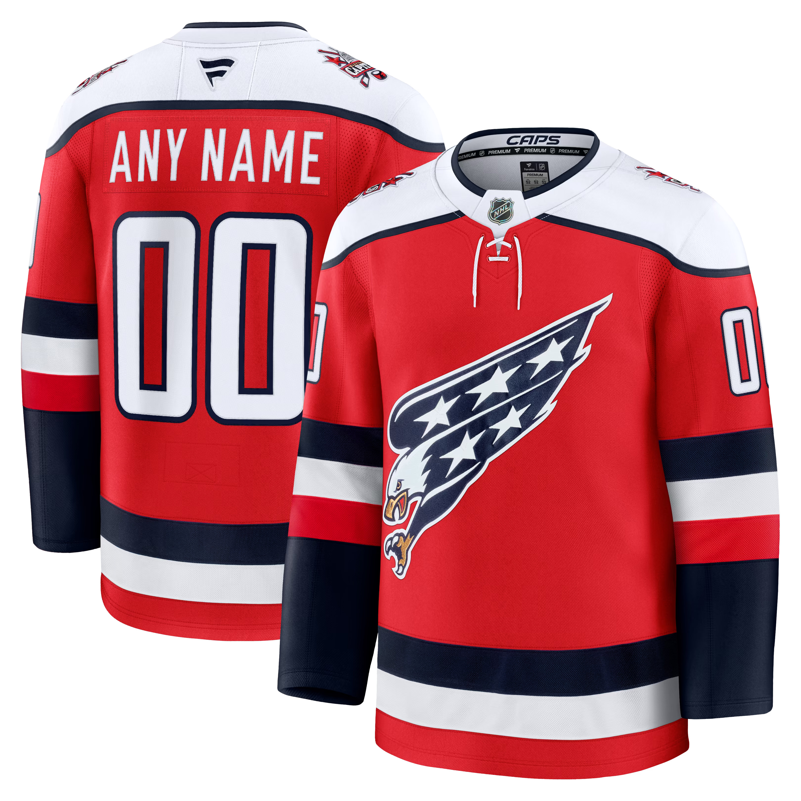 Selfika Fanatics Men's Washington Capitals Alternate Premium Jersey