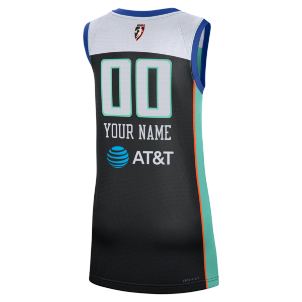 Nike New York Liberty Victory Custom Jersey Black