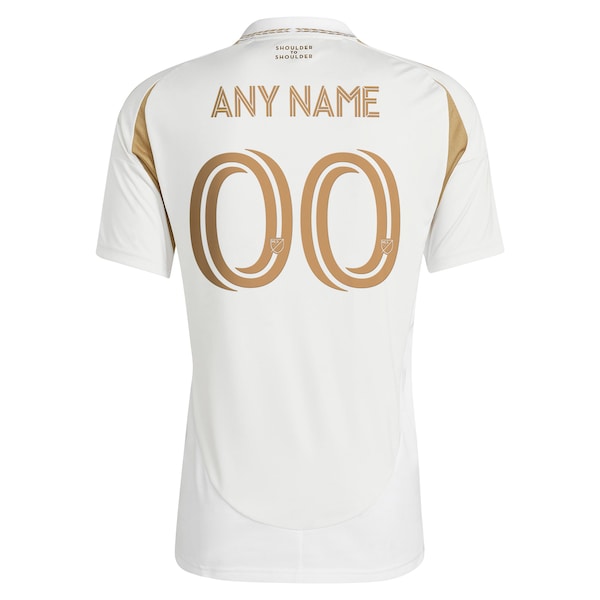 Adidas LAFC 2025 Secondary Replica Custom Jersey White