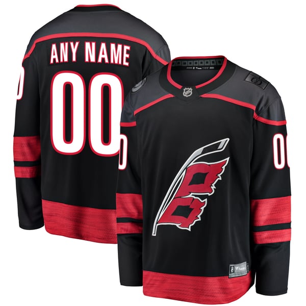 Selfika Carolina Hurricanes Fanatics Home Breakaway Custom Jersey