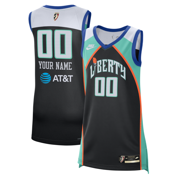 Nike New York Liberty Victory Custom Jersey Black