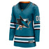 Selfika Fanatics Women's San Jose Sharks Teal Home Jersey
