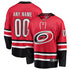 Selfika Carolina Hurricanes Fanatics Alternate Breakaway Custom Jersey