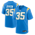 Amar Johnson Los Angeles Chargers Nike Team Game Jersey - Powder Blue