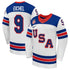 Selfika Jack Eichel USA Hockey Nike 2026 Away Replica Jersey White