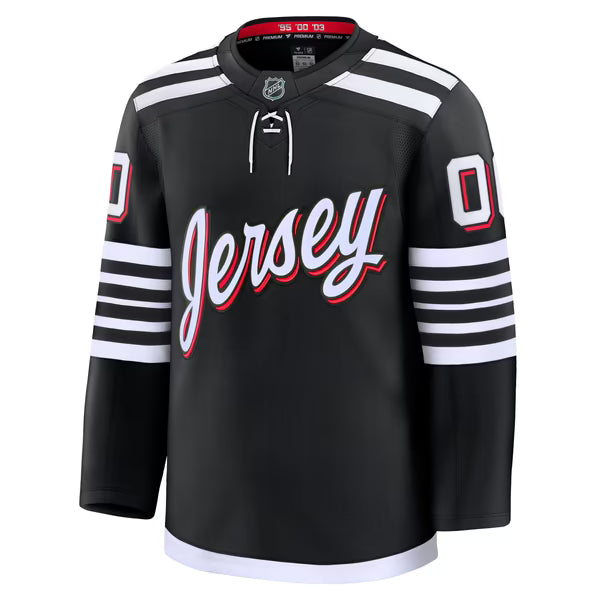 Selfika New Jersey Devils Fanatics Alternate Premium Jersey - Black