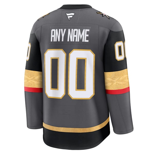 Selfika Vegas Golden Knights Fanatics Alternate Custom Jersey