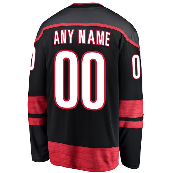 Selfika Carolina Hurricanes Fanatics Home Breakaway Custom Jersey