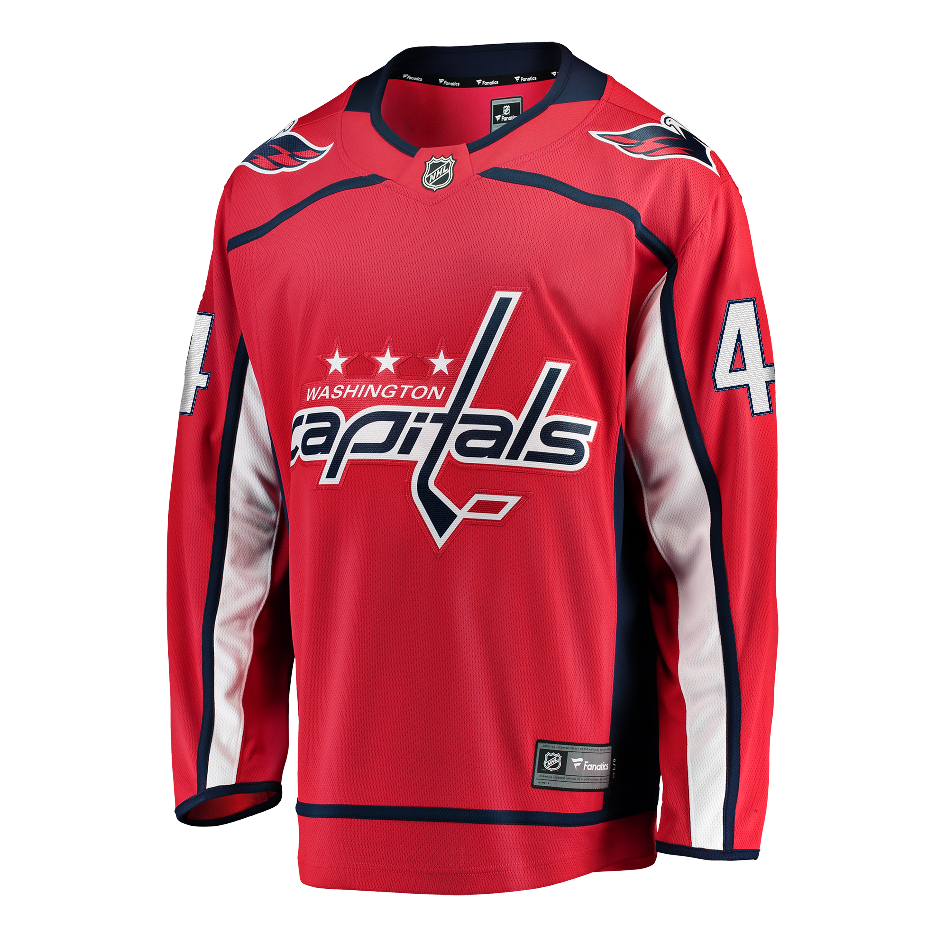 Selfika Cole Hutson Washington Capitals Fanatics Home Breakaway Jersey - Red