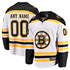 Selfika Boston Bruins Fanatics Away Breakaway Custom Jersey
