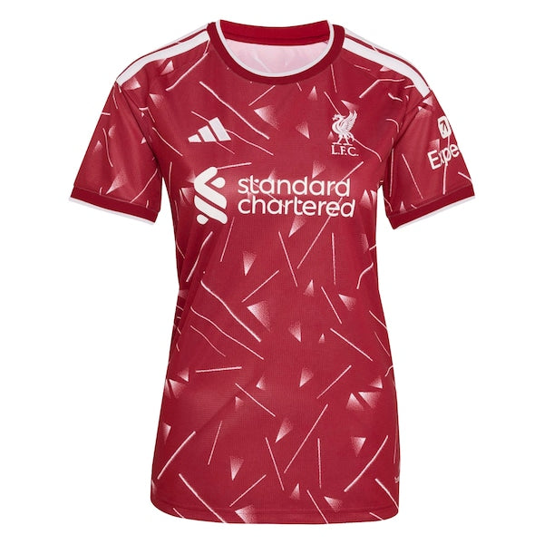 Adidas Dominik Szoboszlai Liverpool 2026/27 Home Replica Women's Jersey Red