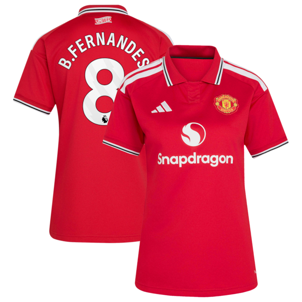 Adidas Bruno Fernandes Manchester United 2026/27 Home Replica Jersey Red