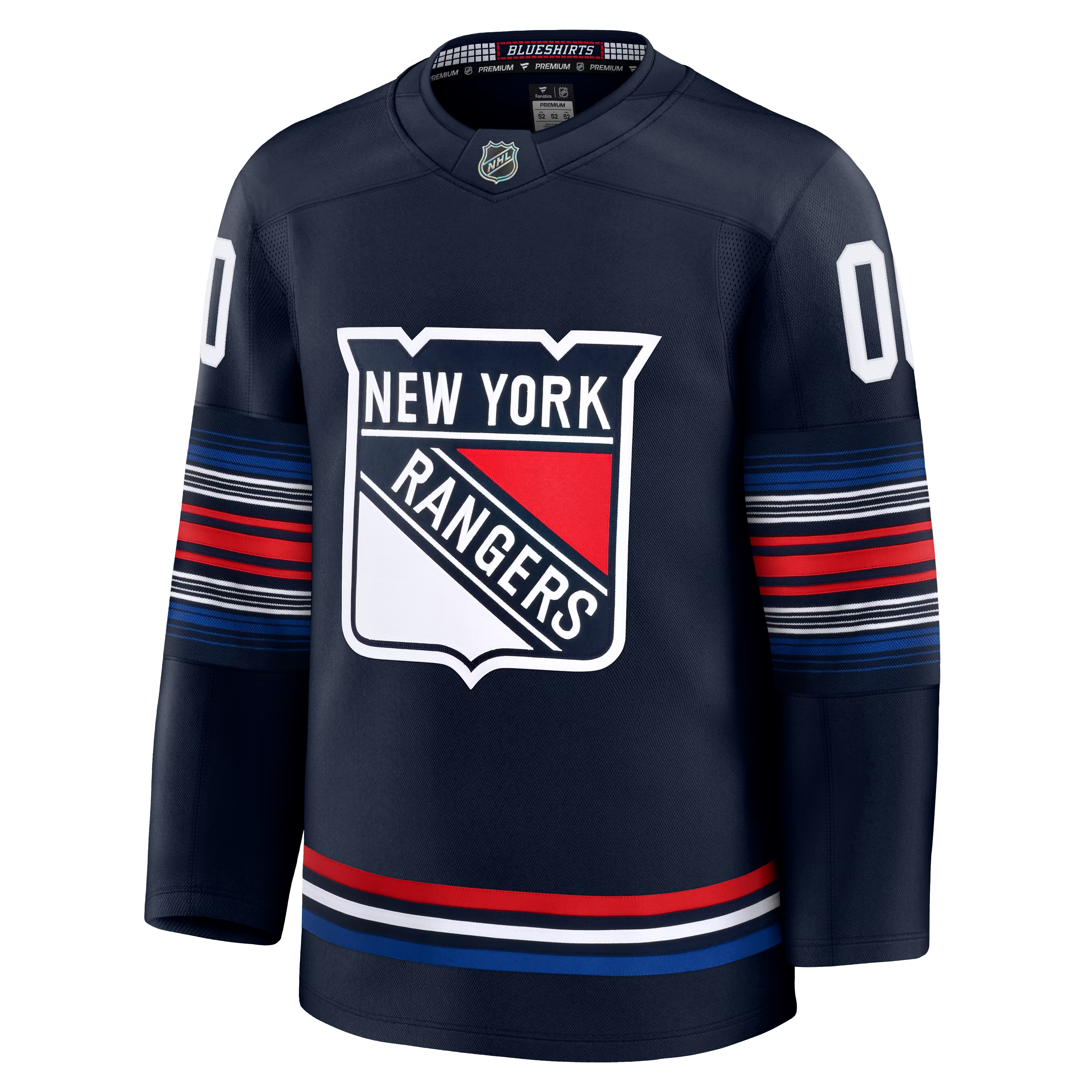 Selfika Fanatics New York Rangers Alternate Custom Jersey