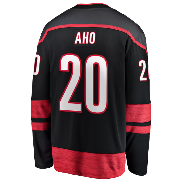 Selfika Sebastian Aho Carolina Hurricanes Fanatics 2026 Stanley Cup Jersey