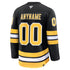 Selfika Boston Bruins Fanatics Home Premium Custom Jersey Black