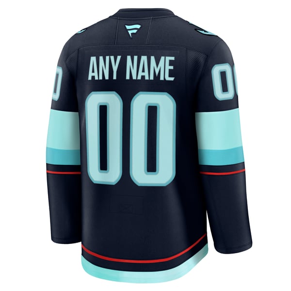 Selfika Seattle Kraken Fanatics Home Premium Custom Jersey