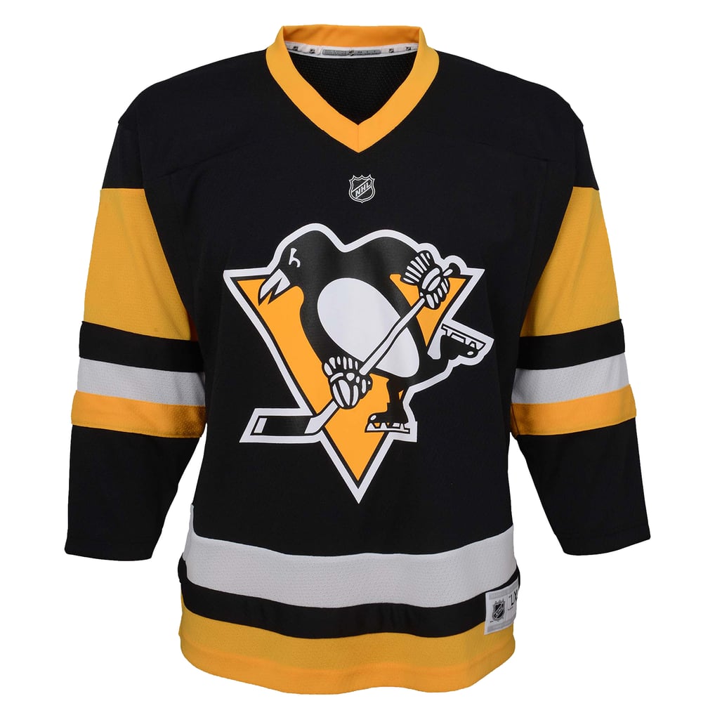 Selfika Outerstuff Kids' Pittsburgh Penguins Home Replica Custom Jersey