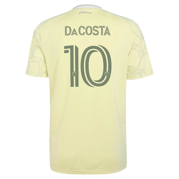 Adidas David Da Costa Portland Timbers 2026 Civic Stadium Kit Replica Jersey Yellow