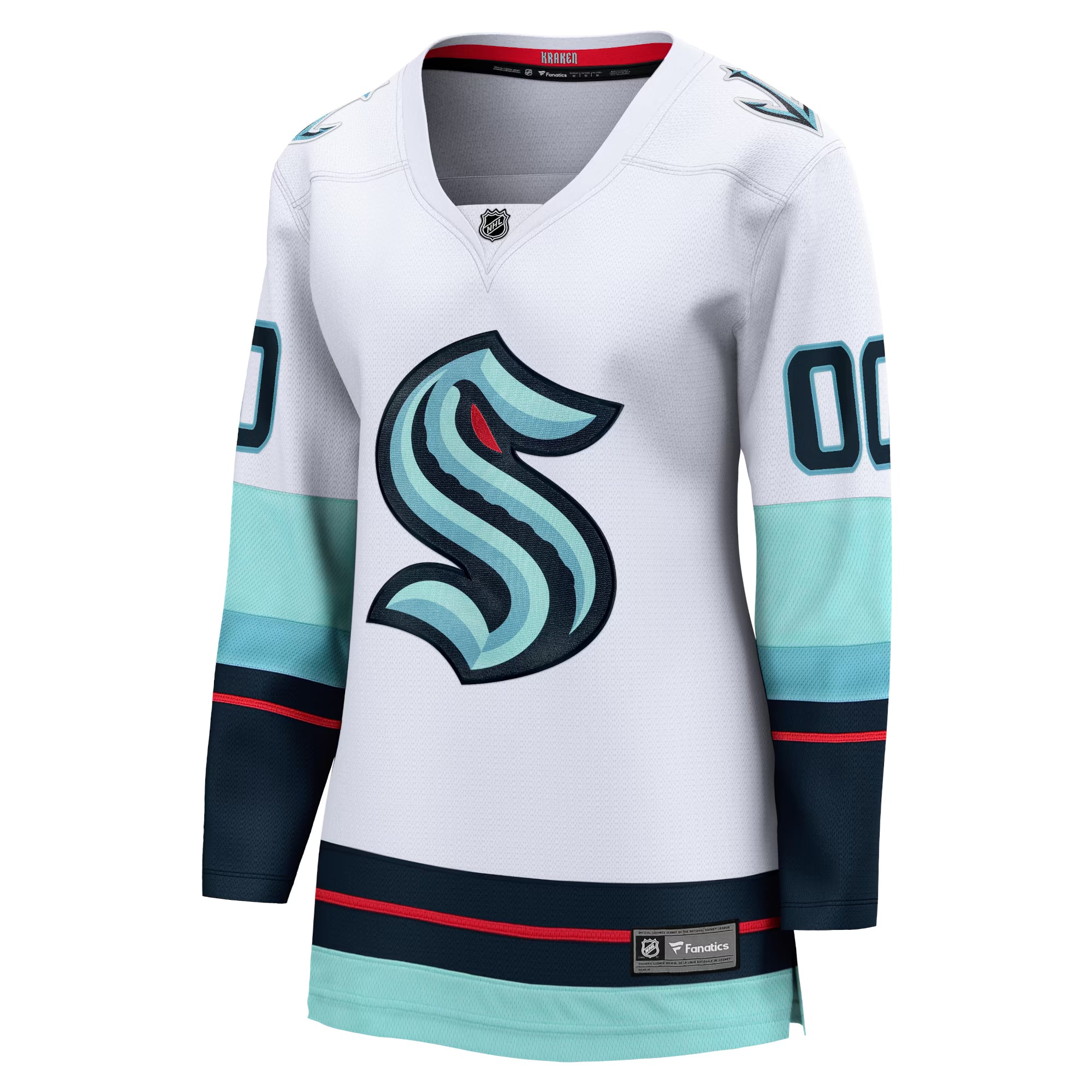Selfika Fanatics Women's Seattle Kraken Away Breakaway Jersey - White