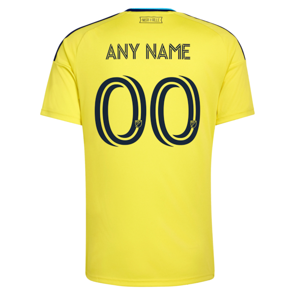Adidas Nashville SC 2026 The Reverb Kit Replica Custom Jersey Yellow
