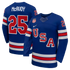 Selfika Charlie McAvoy Nike US Hockey 2026 Home Jersey Royal