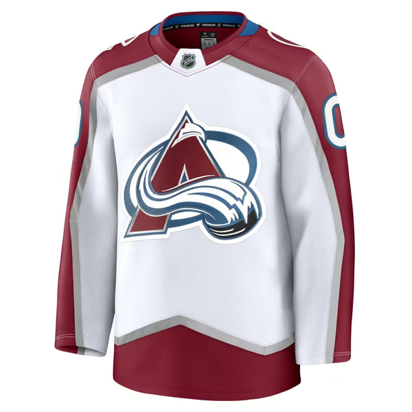 Selfika Colorado Avalanche Fanatics Away Premium Custom Jersey - White
