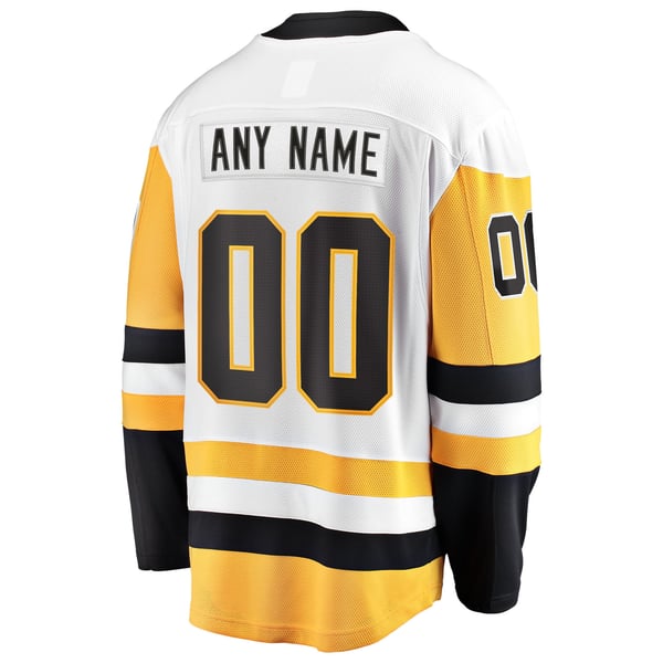 Selfika Fanatics Pittsburgh Penguins Away Breakaway Jersey - White