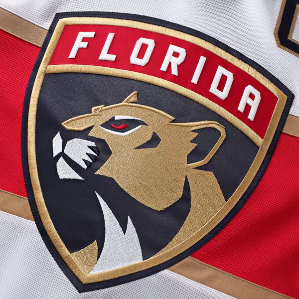 Selfika Florida Panthers Fanatics Away Premium Custom Jersey - White