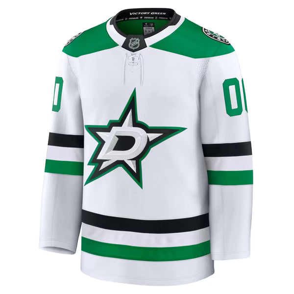 Selfika Dallas Stars Fanatics Away Premium Custom Jersey - White