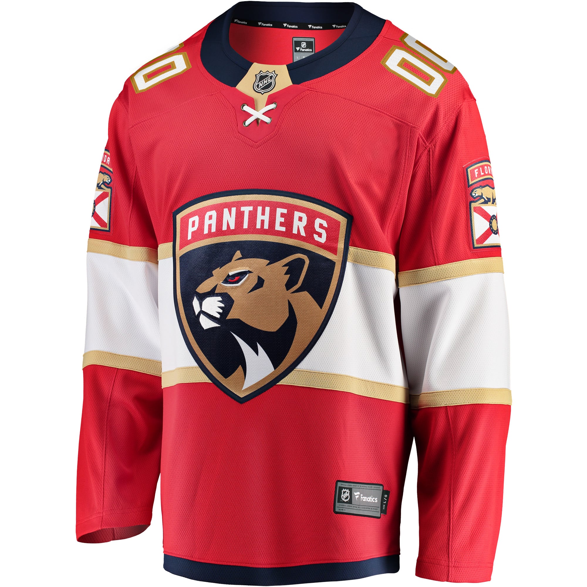 Selfika Florida Panthers Fanatics Home Breakaway Custom Jersey