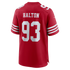 Gracen Halton San Francisco 49ers Nike Team Game Jersey - Scarlet
